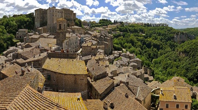 Download gratuito Sorano Toscana Italia - foto o immagine gratis da modificare con l'editor di immagini online GIMP