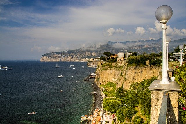 Gratis download Sorrento Costa Sea - gratis foto of afbeelding om te bewerken met GIMP online afbeeldingseditor