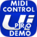 Soundcraft UI Midi Control Pro Demo  screen for extension Chrome web store in OffiDocs Chromium