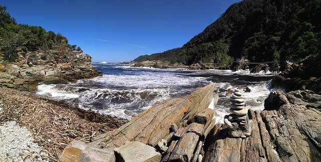 Download gratuito South Africa Storms River Mouth: foto o immagine gratuita da modificare con l'editor di immagini online GIMP