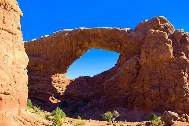 Free download South Window Arch Sandstone Arches -  free photo or picture to be edited with GIMP online image editor