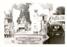 Free download Soybean Day Parade in Blooming Prairie, Minnesota,1952 free photo or picture to be edited with GIMP online image editor