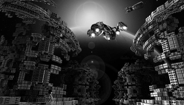 Free download Space Alien Fantasy -  free photo or picture to be edited with GIMP online image editor