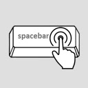 Spacebar Clicker Game  screen for extension Chrome web store in OffiDocs Chromium