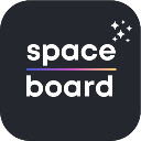 Spaceboard New tab dashboard  screen for extension Chrome web store in OffiDocs Chromium