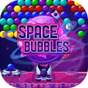 Space Bubbles Game Shoot bubbles in a cosmic setting!  screen for extension Chrome web store in OffiDocs Chromium