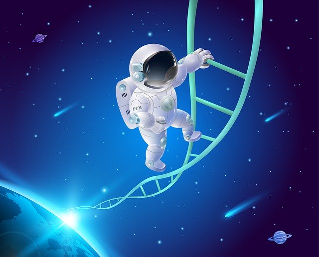 Free download Space Dna Earth -  free illustration to be edited with GIMP free online image editor