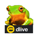 Spacefrog Stickers for Dlive.tv user chats  screen for extension Chrome web store in OffiDocs Chromium