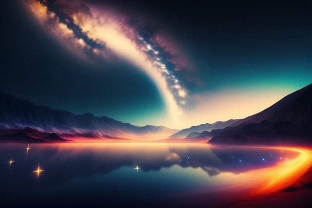 Free download space landscape stars universe free picture to be edited with GIMP free online image editor