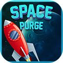 Space Purge Game in Browser Free  Offline available  screen for extension Chrome web store in OffiDocs Chromium