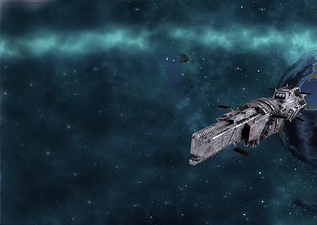 Free download space spaceship planet sci fi free picture to be edited with GIMP free online image editor