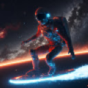Space Surfer  screen for extension Chrome web store in OffiDocs Chromium