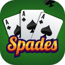 Spades Game Team up and bid your way to victory!  screen for extension Chrome web store in OffiDocs Chromium