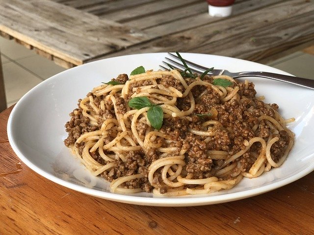 Free download Spaghetti Pasta Food -  free photo or picture to be edited with GIMP online image editor
