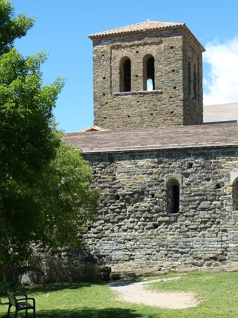 Free download Spain Catalonia Monastery -  free photo or picture to be edited with GIMP online image editor