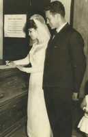 Free download Spanish couple getting married ( Circa, 1966 ) free photo or picture to be edited with GIMP online image editor