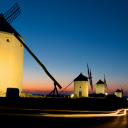 Spanish Windmills at Dusk  screen for extension Chrome web store in OffiDocs Chromium