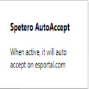 Spetero AutoAccept Esportal  screen for extension Chrome web store in OffiDocs Chromium