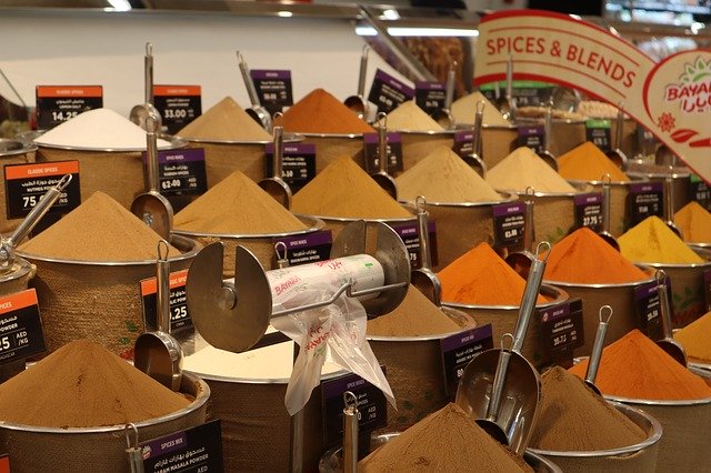 Free download Spices Supermarket Flavour -  free photo or picture to be edited with GIMP online image editor