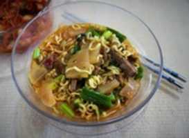 Free download Spicy Korean Beef Ramen Noodles free photo or picture to be edited with GIMP online image editor
