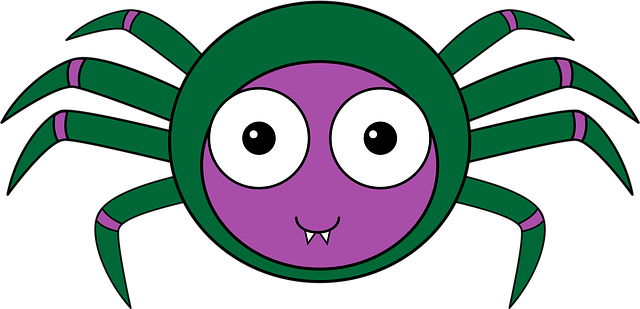 Free download Spider Cartoon Insect -  free illustration to be edited with GIMP free online image editor