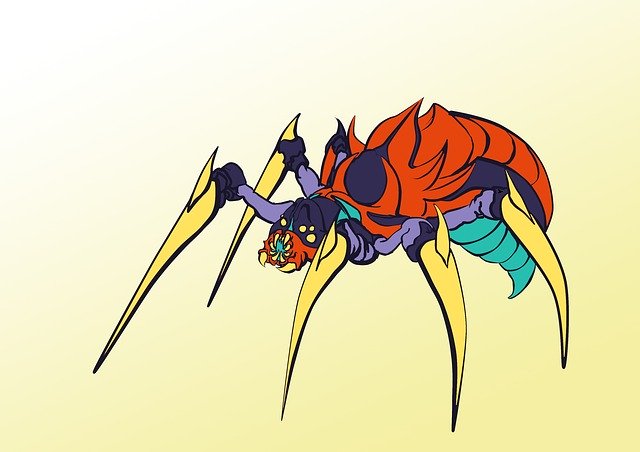 Free download Spider Insect Monster -  free illustration to be edited with GIMP free online image editor