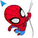 Spider Man Cursor  screen for extension Chrome web store in OffiDocs Chromium