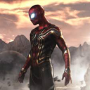 Spiderman flying with Spider Web Avengers  screen for extension Chrome web store in OffiDocs Chromium