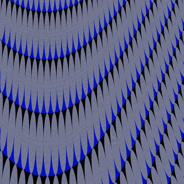 Free download Spikes Blacks Blues -  free illustration to be edited with GIMP free online image editor
