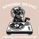 Spinnin Beans™ Crates.co Track Extractor  screen for extension Chrome web store in OffiDocs Chromium