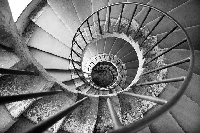 Free download Spiral Stair Old Stone -  free photo or picture to be edited with GIMP online image editor