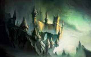 Free download Spooky Castle - Concept Art free photo or picture to be edited with GIMP online image editor
