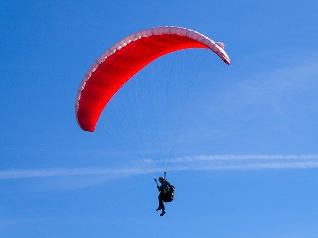 Free download Sport Flying Paragliding -  free photo or picture to be edited with GIMP online image editor