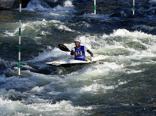 دانلود رایگان Sport Water Kayak - عکس یا تصویر رایگان قابل ویرایش با ویرایشگر تصویر آنلاین GIMP