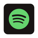Spotify player  screen for extension Chrome web store in OffiDocs Chromium