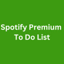 Spotify Premium To Do List  screen for extension Chrome web store in OffiDocs Chromium