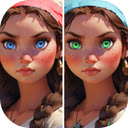 Spot The Differences Game Compete and Find Hidden Differences!  screen for extension Chrome web store in OffiDocs Chromium