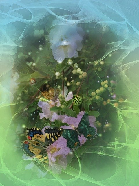 Free download Spring Illustration Ladybug -  free illustration to be edited with GIMP free online image editor