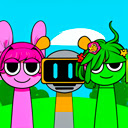 Spunky Game Play Sprunki InCrediBox series games  screen for extension Chrome web store in OffiDocs Chromium