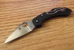 Free download Spyderco Dragonfly ZDP 189 Wharncliffe Mod free photo or picture to be edited with GIMP online image editor
