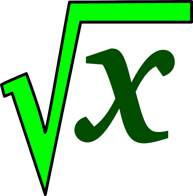 Free download Square Root Math Green - Free vector graphic on Pixabay free illustration to be edited with GIMP free online image editor