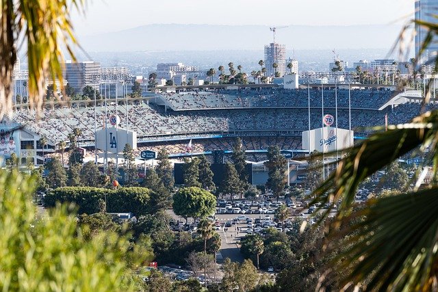 Free download stadium baseball dodgers field free picture to be edited with GIMP free online image editor
