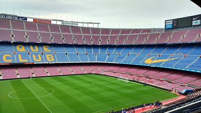 Free download Stadium Camp Nou Grandstand Fc -  free free photo or picture to be edited with GIMP online image editor