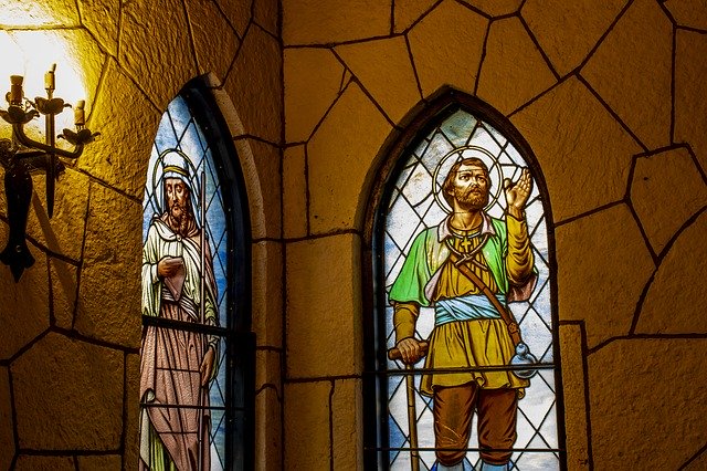 Kostenloser Download Stained Glass Church Religion - kostenloses Foto oder Bild zur Bearbeitung mit GIMP Online-Bildbearbeitung