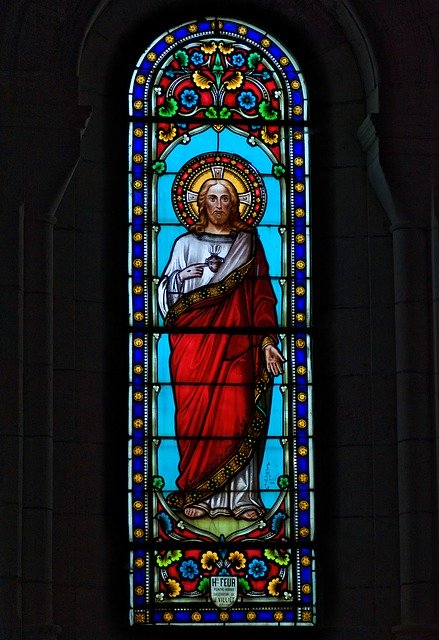 Free download Stained Glass Religion Faith -  free photo or picture to be edited with GIMP online image editor