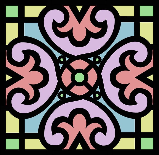 Free download stained glass window pattern design free picture to be edited with GIMP free online image editor