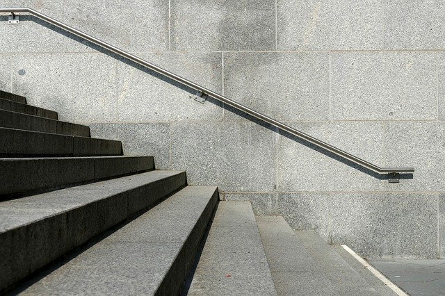 Unduh gratis Stairs Geometry Abstract - foto atau gambar gratis untuk diedit dengan editor gambar online GIMP