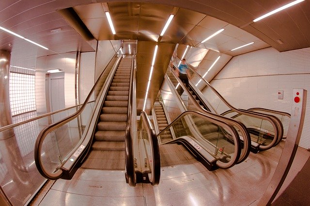 Скачать бесплатно Stairs Mechanical Metro - бесплатное фото или изображение для редактирования с помощью онлайн-редактора изображений GIMP