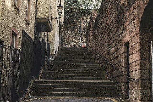 Muat turun percuma Stairs Path Stairway - foto atau gambar percuma untuk diedit dengan editor imej dalam talian GIMP