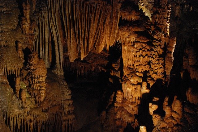 Free download Stalagmites Stalactite Cavern -  free free photo or picture to be edited with GIMP online image editor